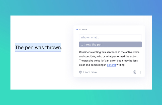 Grammarly Helps You Check Uploaded Croakers